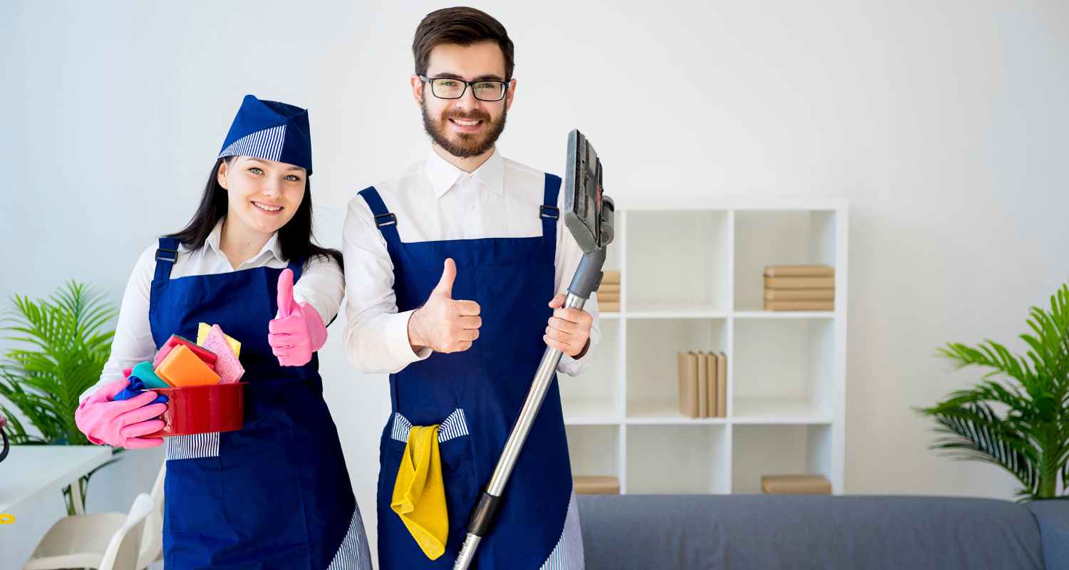 A Professional Cleaning Team